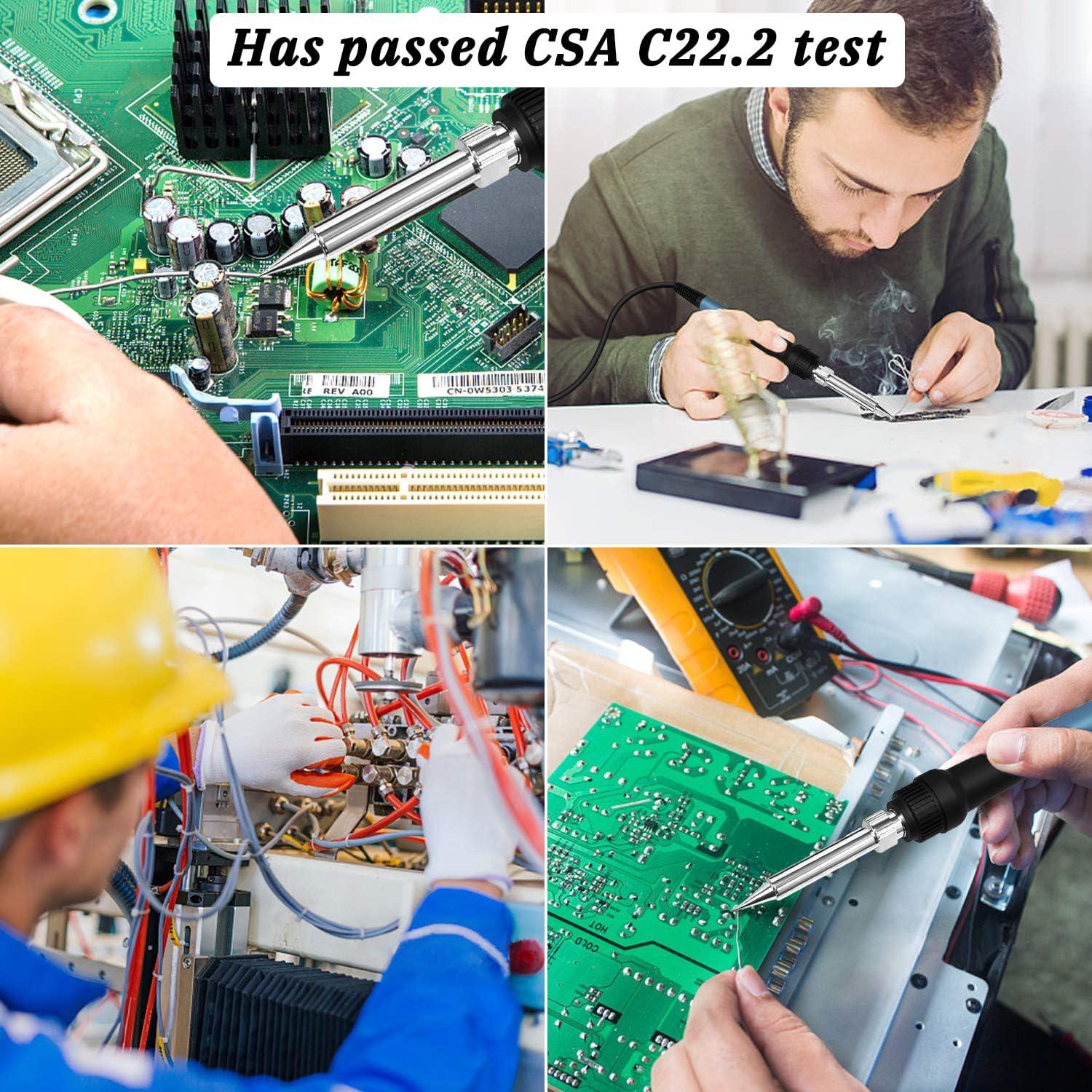 Estación de Soldadura Digital HANMATEK 60W 5 Puntas