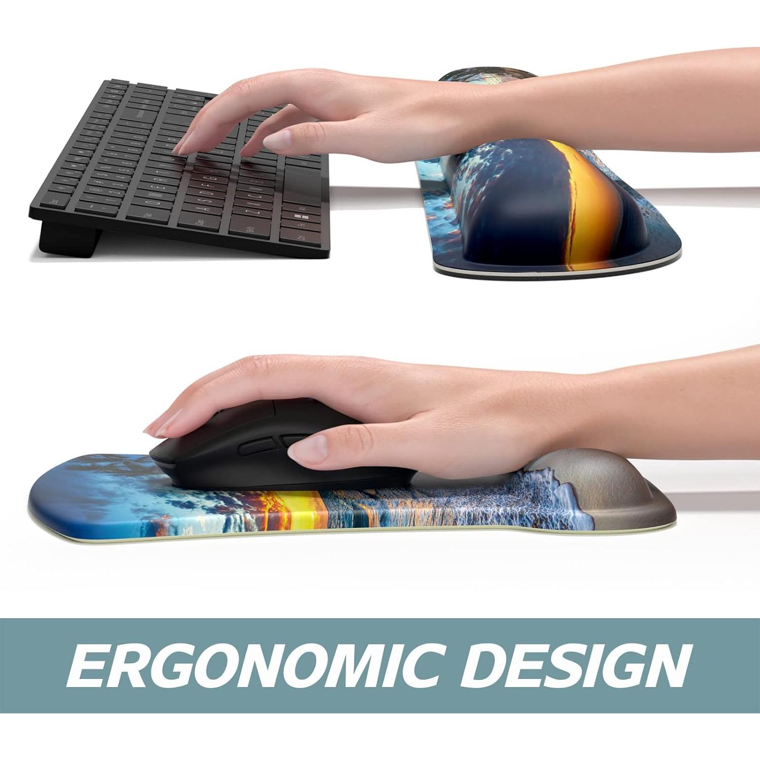 Almohadilla para Mouse ITNRSIIET con Soporte Ergonómico Playa