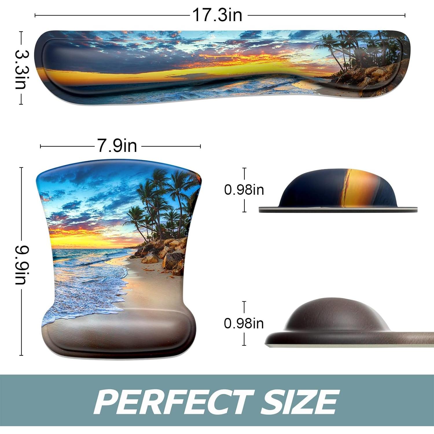 Almohadilla para Mouse ITNRSIIET con Soporte Ergonómico Playa