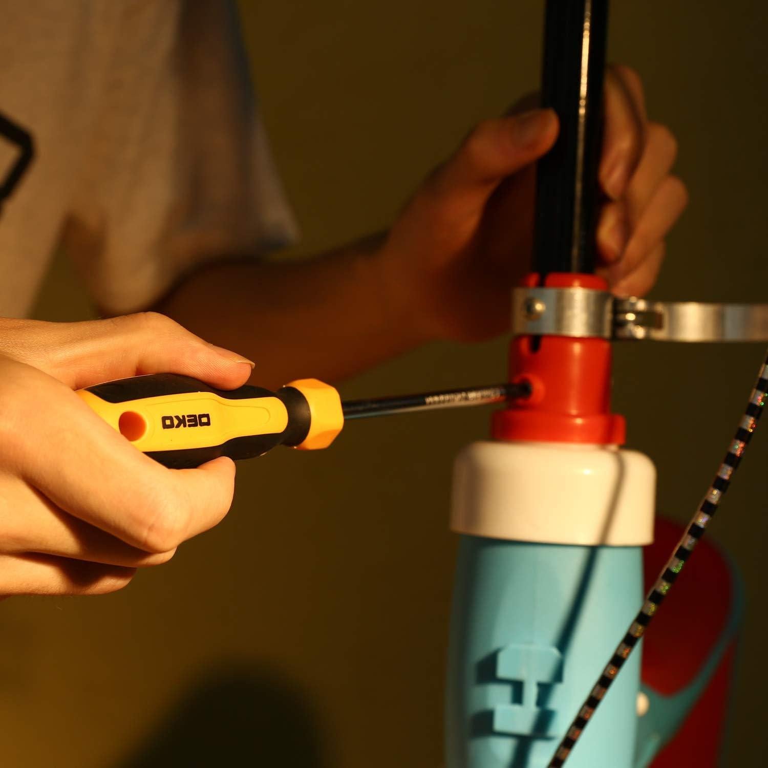 DEKOPRO Kit de Herramientas 158 Piezas para el Hogar