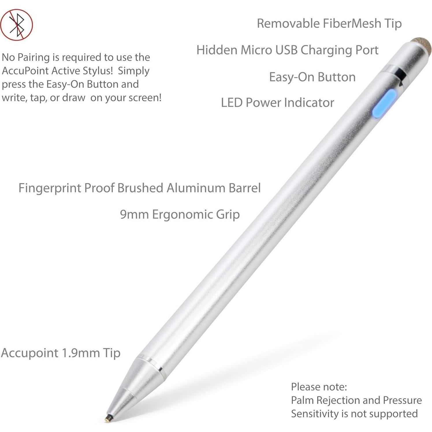 BoxWave Stylus Pen para Chuwi UBook X - Punta Ultra Fina