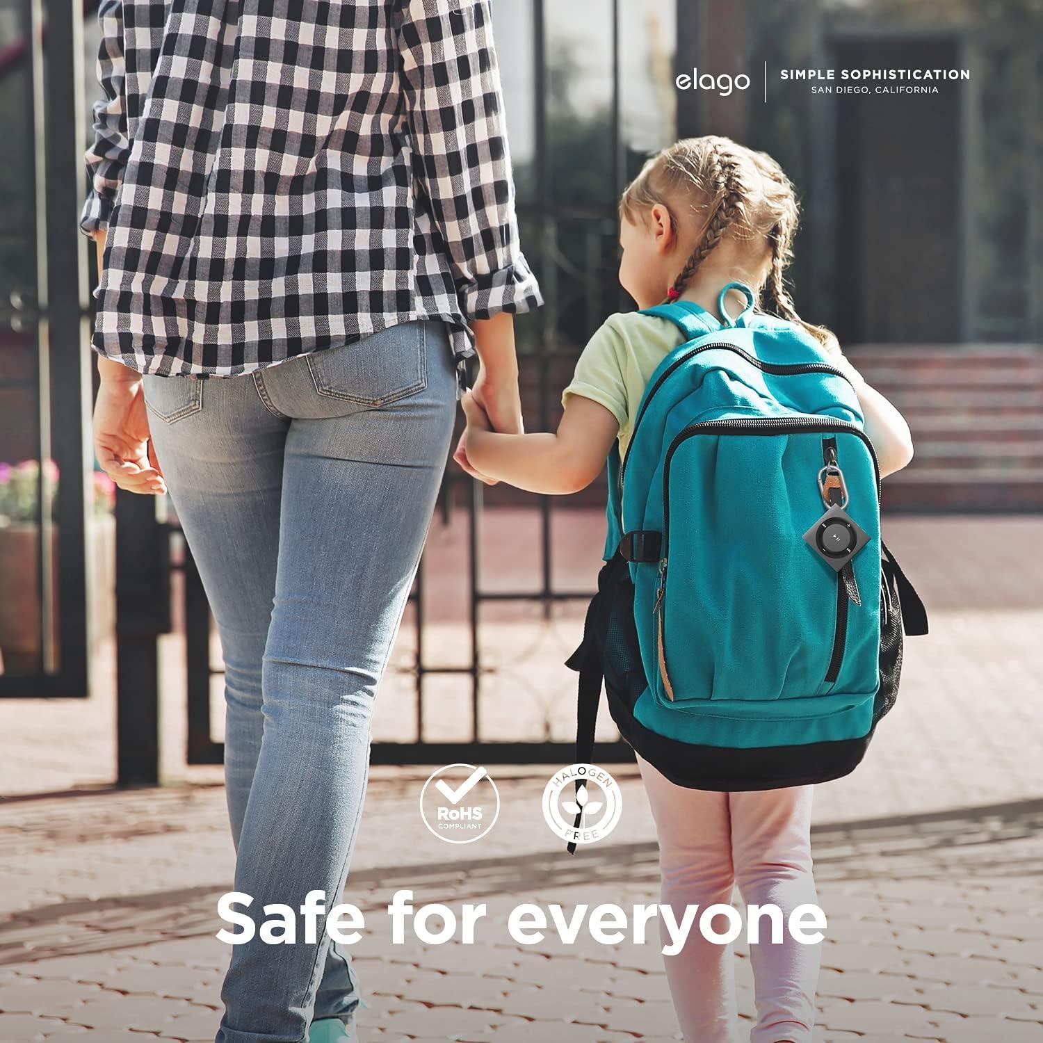 Estuche elago Shuffle Case para Apple AirTag - Gris Oscuro