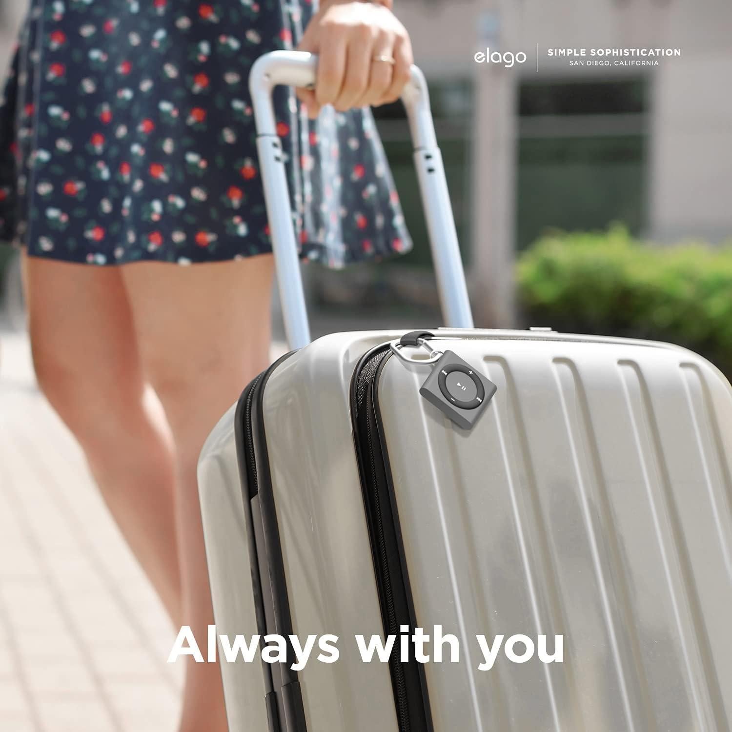 Estuche elago Shuffle Case para Apple AirTag - Gris Oscuro