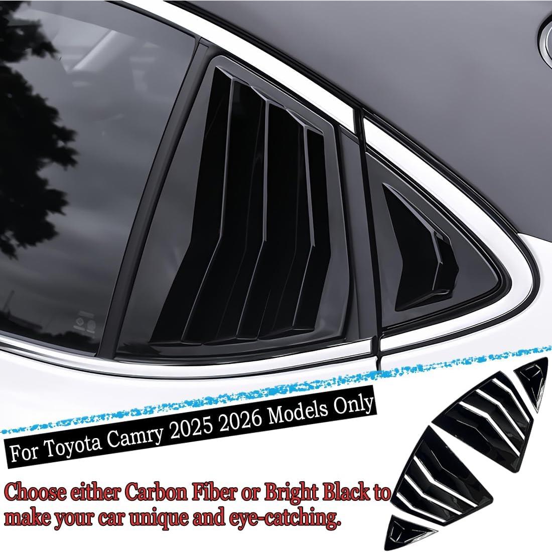Louvers Ventanas Laterales MUXEE para Toyota Camry 2025-2026