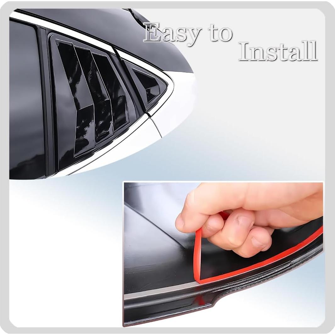 Louvers Ventanas Laterales MUXEE para Toyota Camry 2025-2026