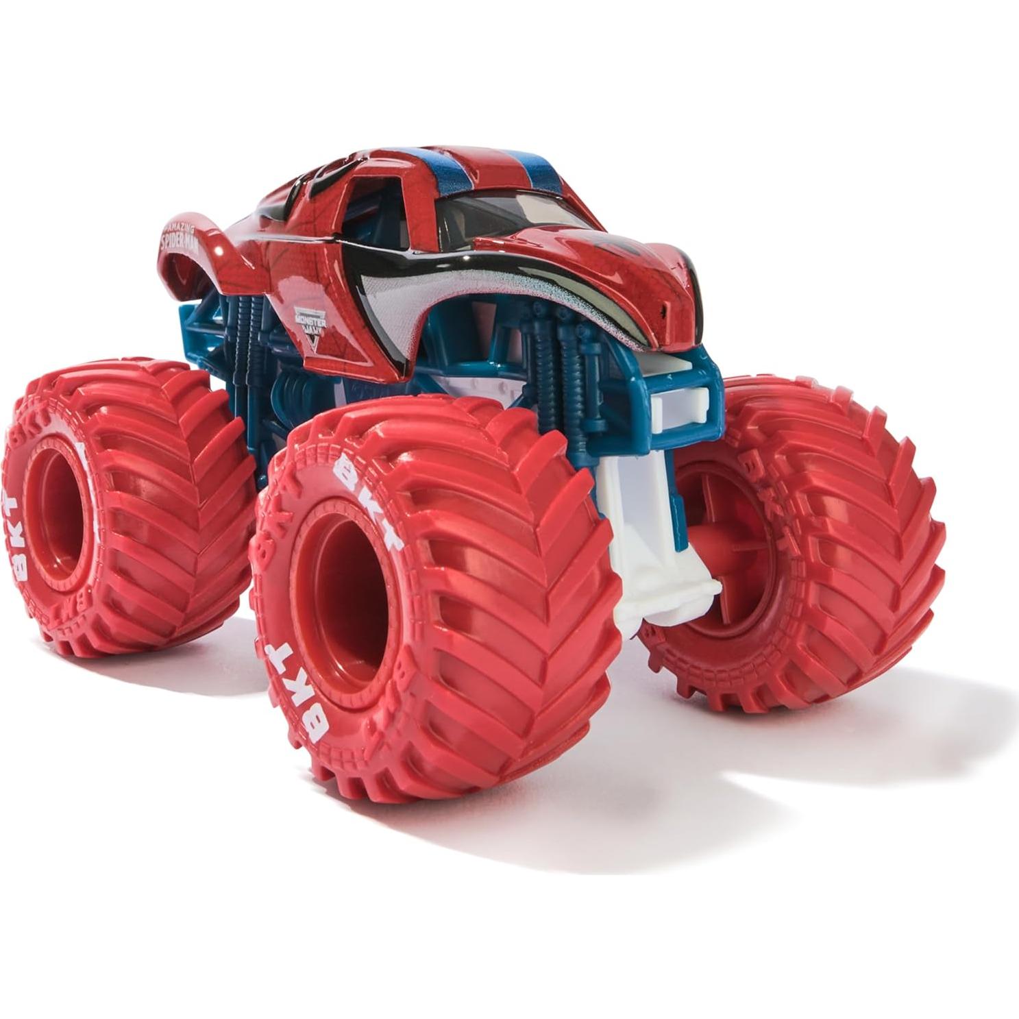 Camiones Monstruo Marvel Monster Jam 1:64 Spider-Man vs Black Panther