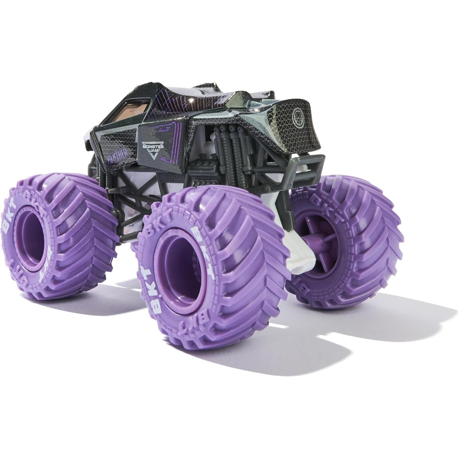 Camiones Monstruo Marvel Monster Jam 1:64 Spider-Man vs Black Panther
