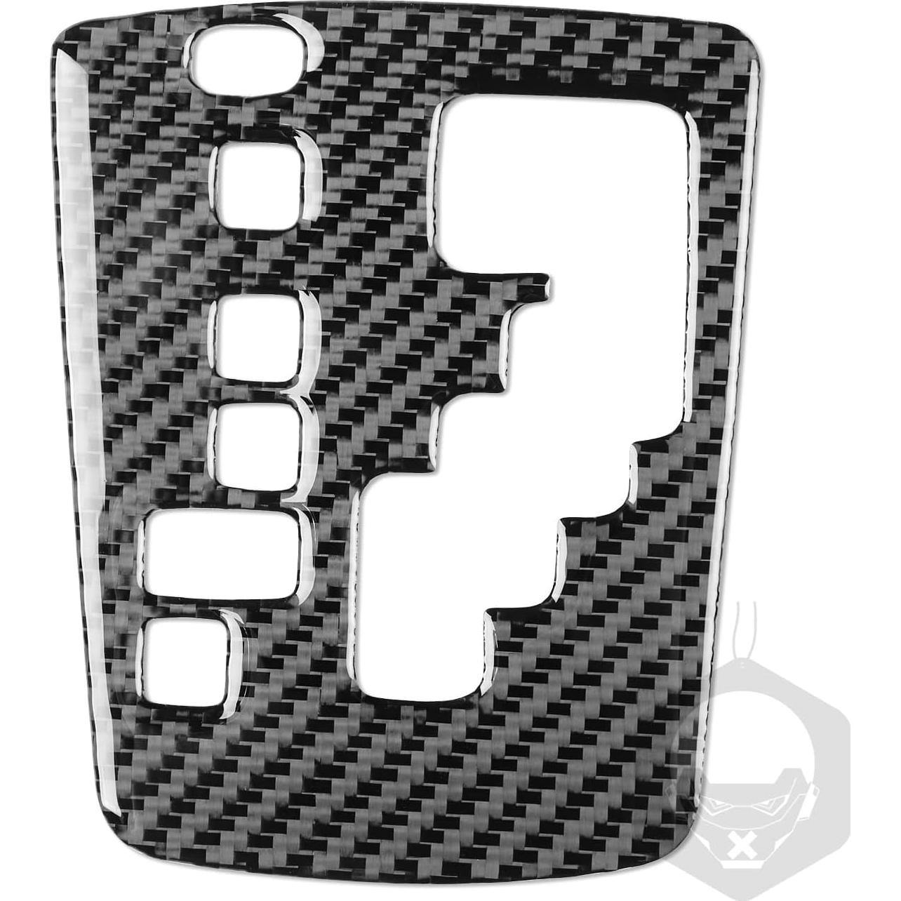 Carbon Fiber Car Gear Shift Knob Console Panel Cover Trims Fit for Toyota Corolla Interior Accessories 2009 2010 2011 2012 2013