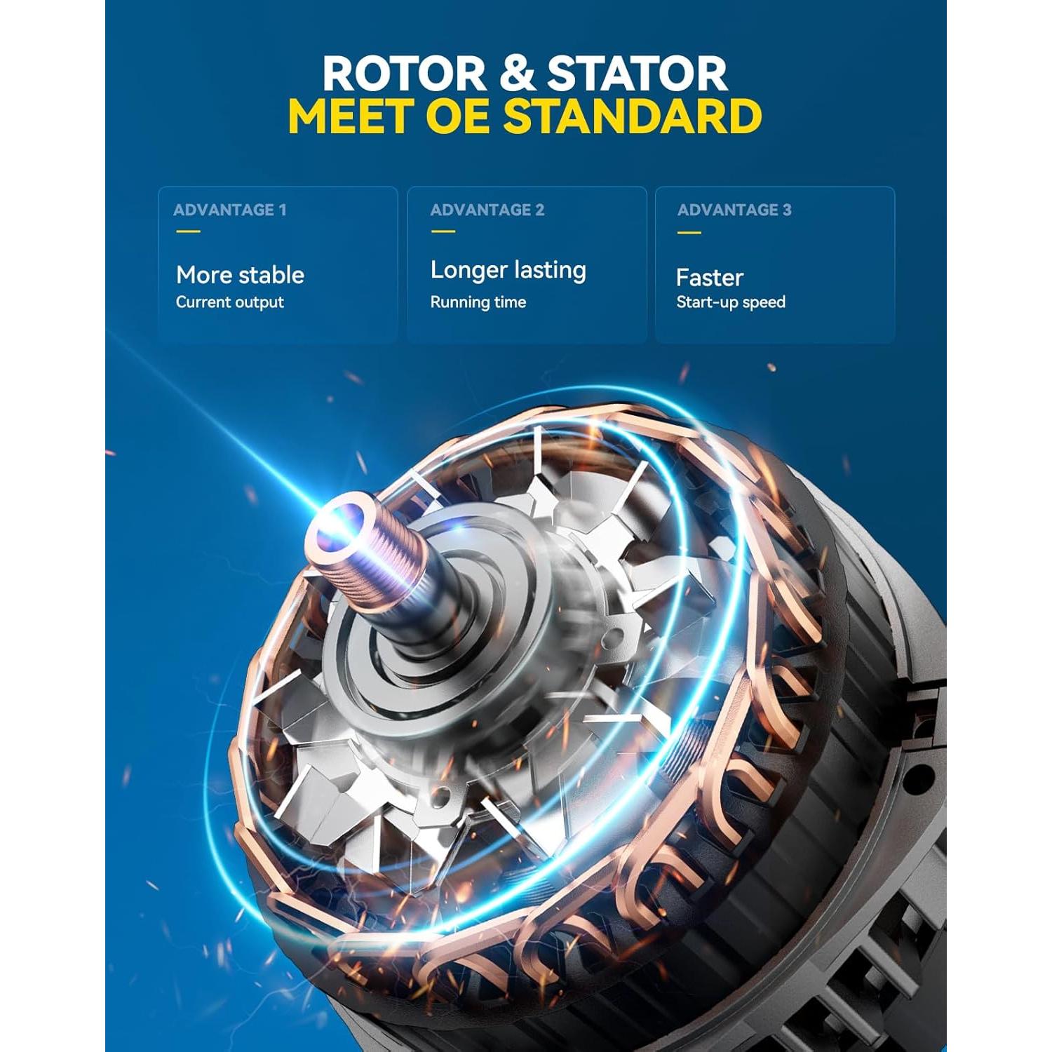 Alternador PHILTOP 150Amp 12V Compatible Chevy Colorado 2015-2016