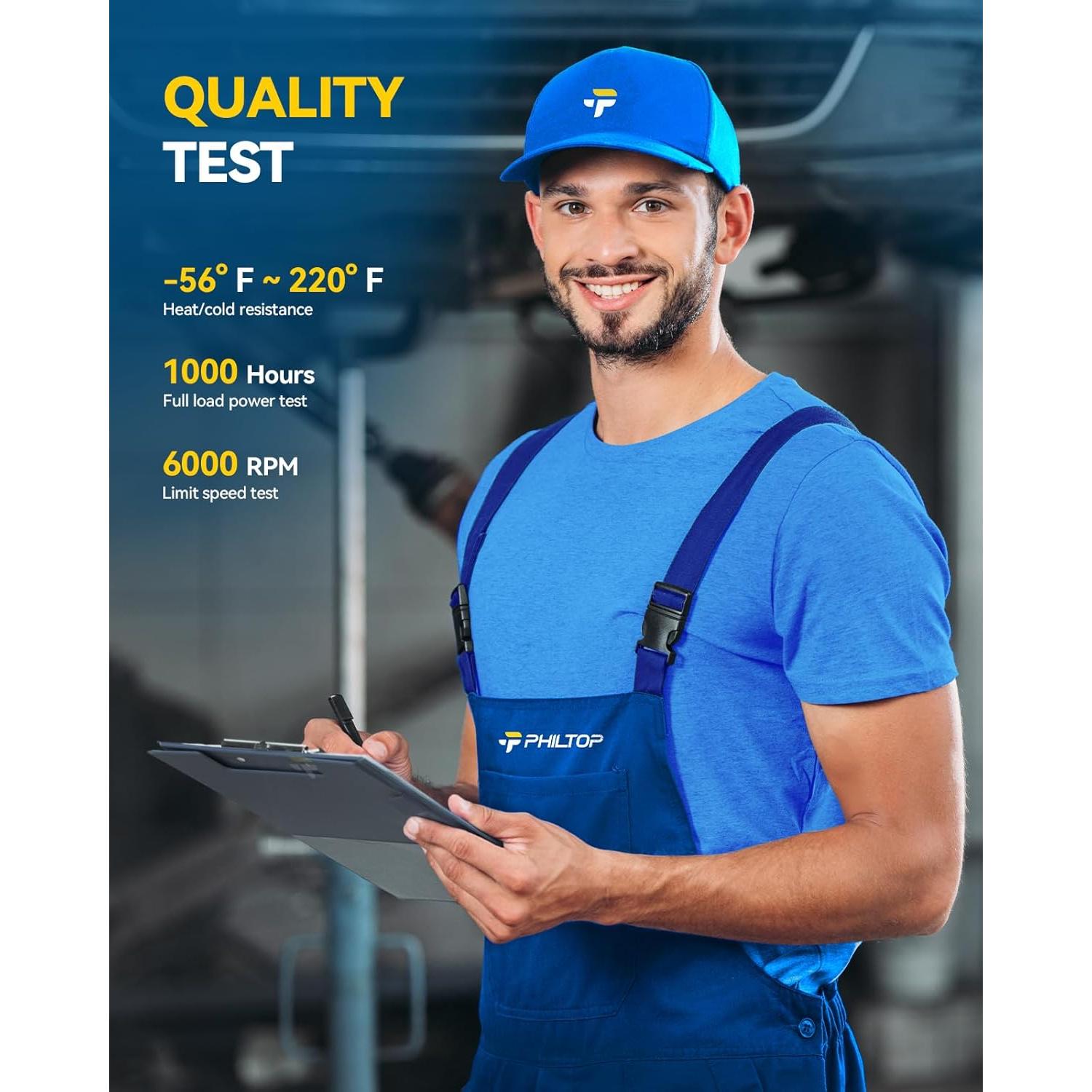 Alternador PHILTOP 150Amp 12V Compatible Chevy Colorado 2015-2016