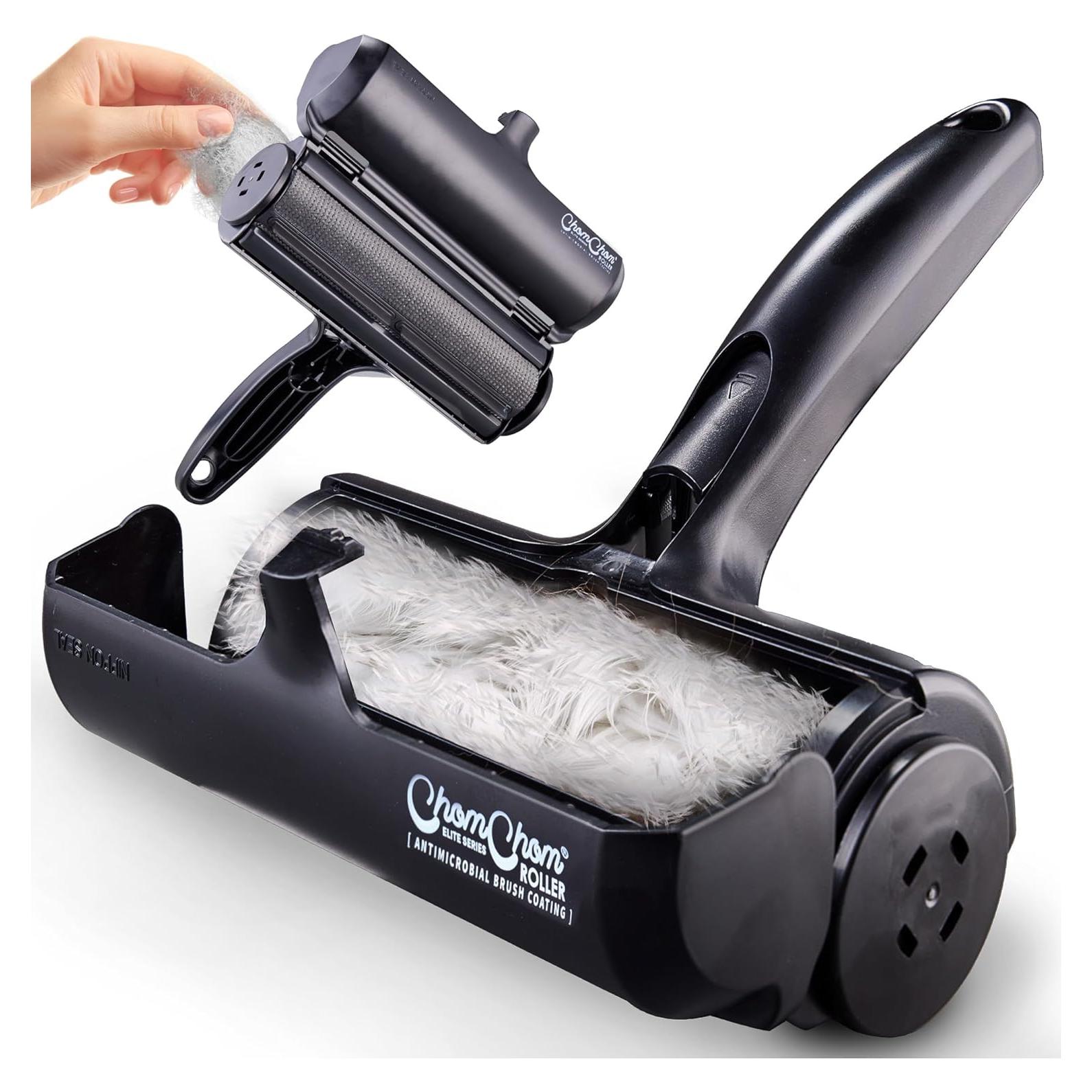 Rodillo Quitapelos ChomChom Negro para Mascotas Multi-Superficie