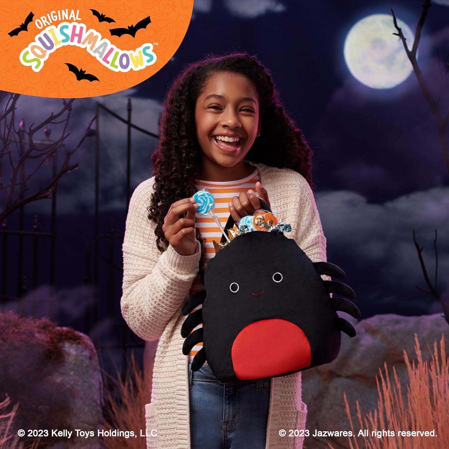 Cubeta de Golosinas Halloween Squishmallows Bella Ultrasuave