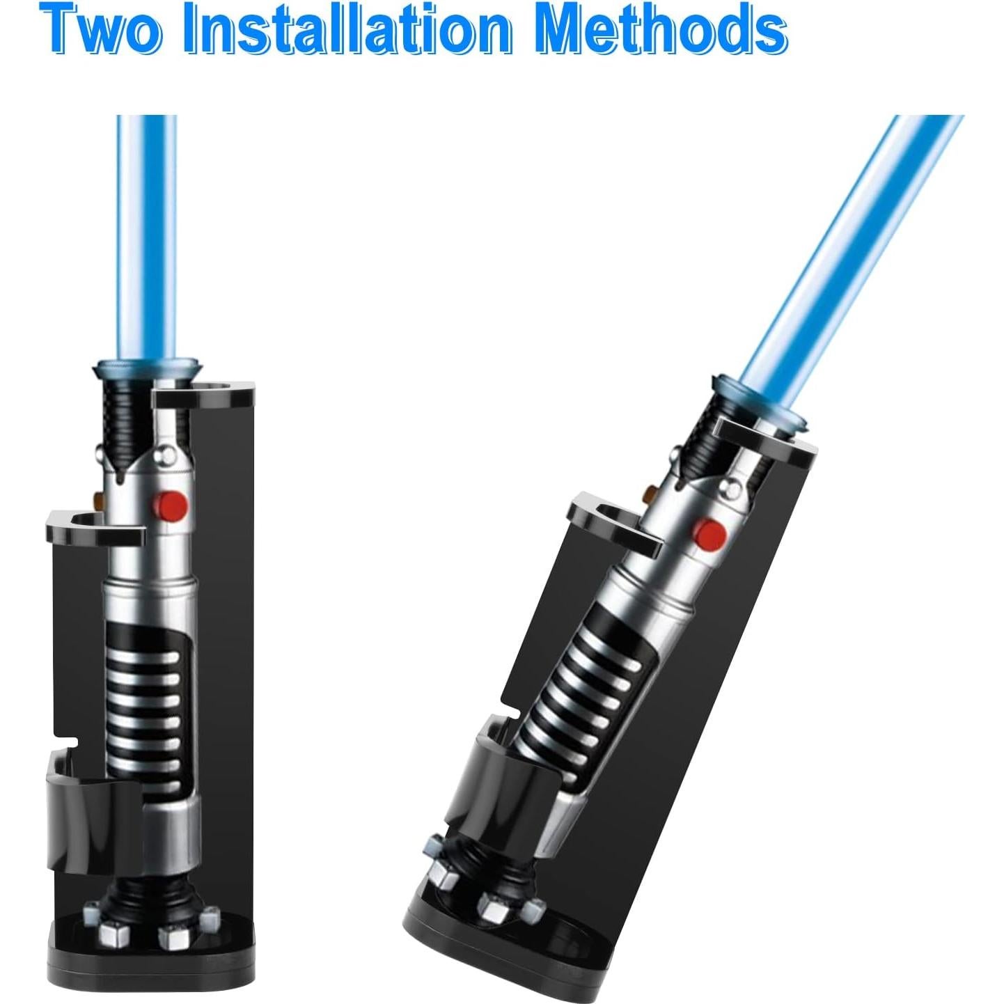 Soporte de Exhibición de Sable de Luz Cosmos - Acrílico Negro