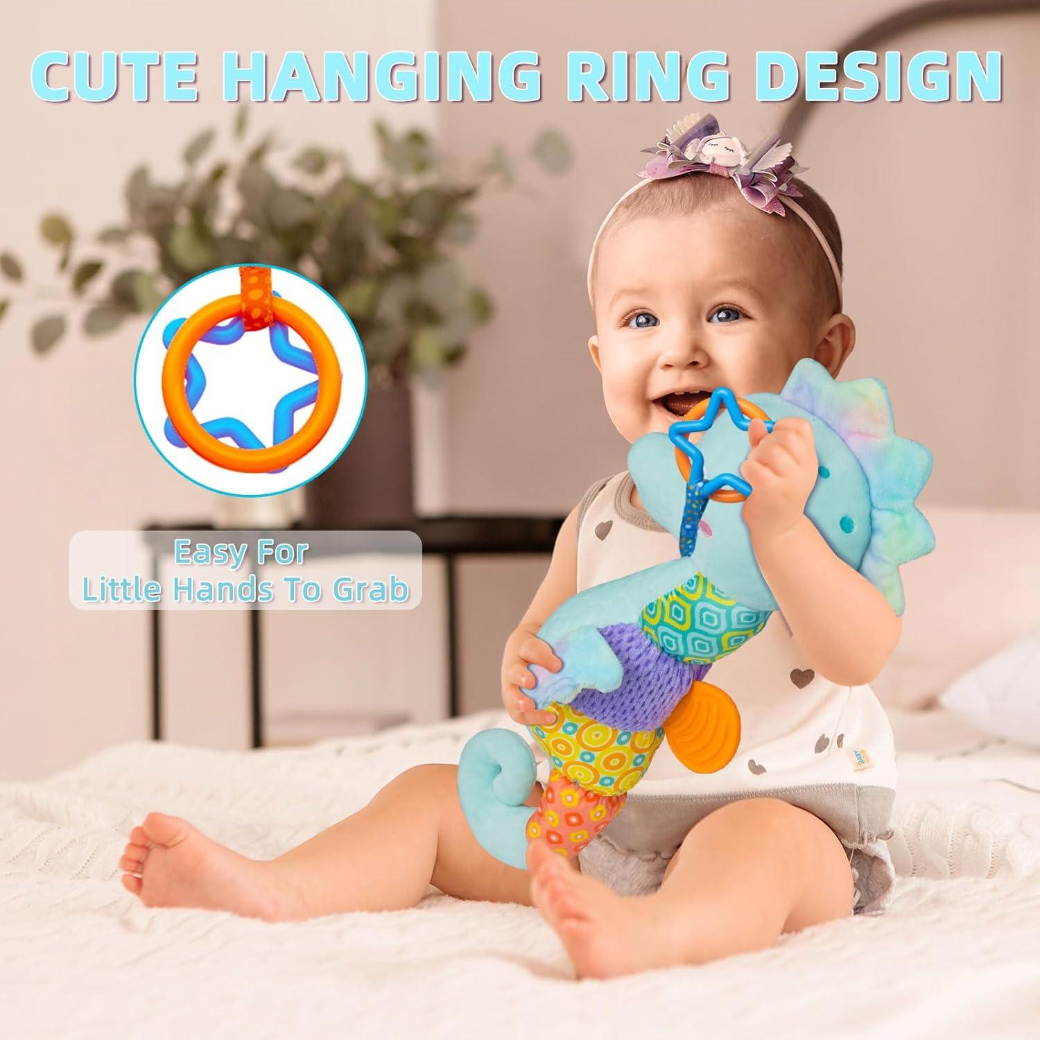 Juguete Musical Caballito de Mar Coqin para Bebés 0-6 Meses