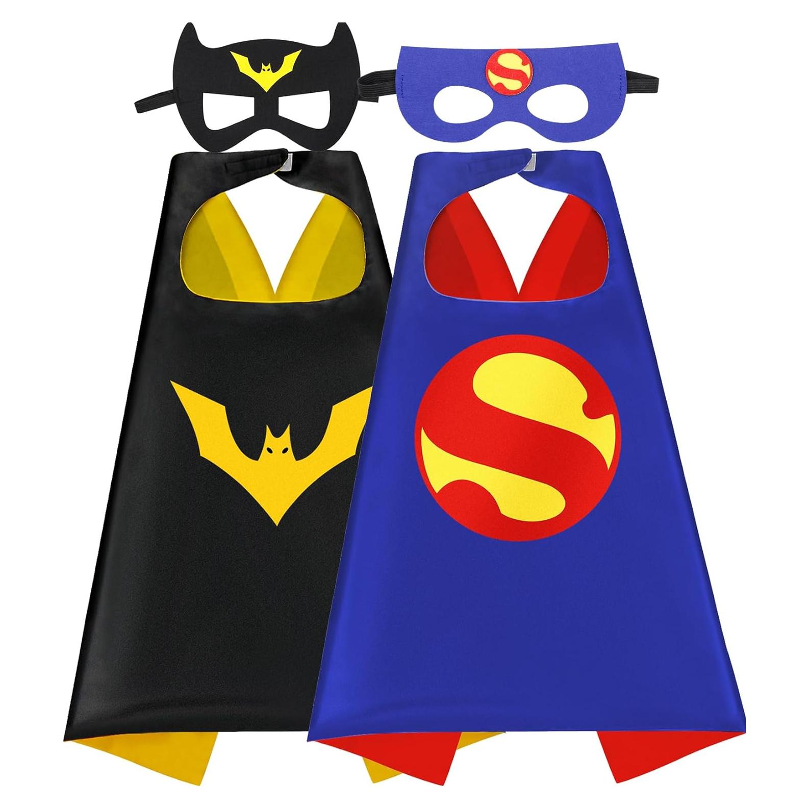 Capa de Superhéroe para Niños Mizzuco con Máscara 2 Piezas