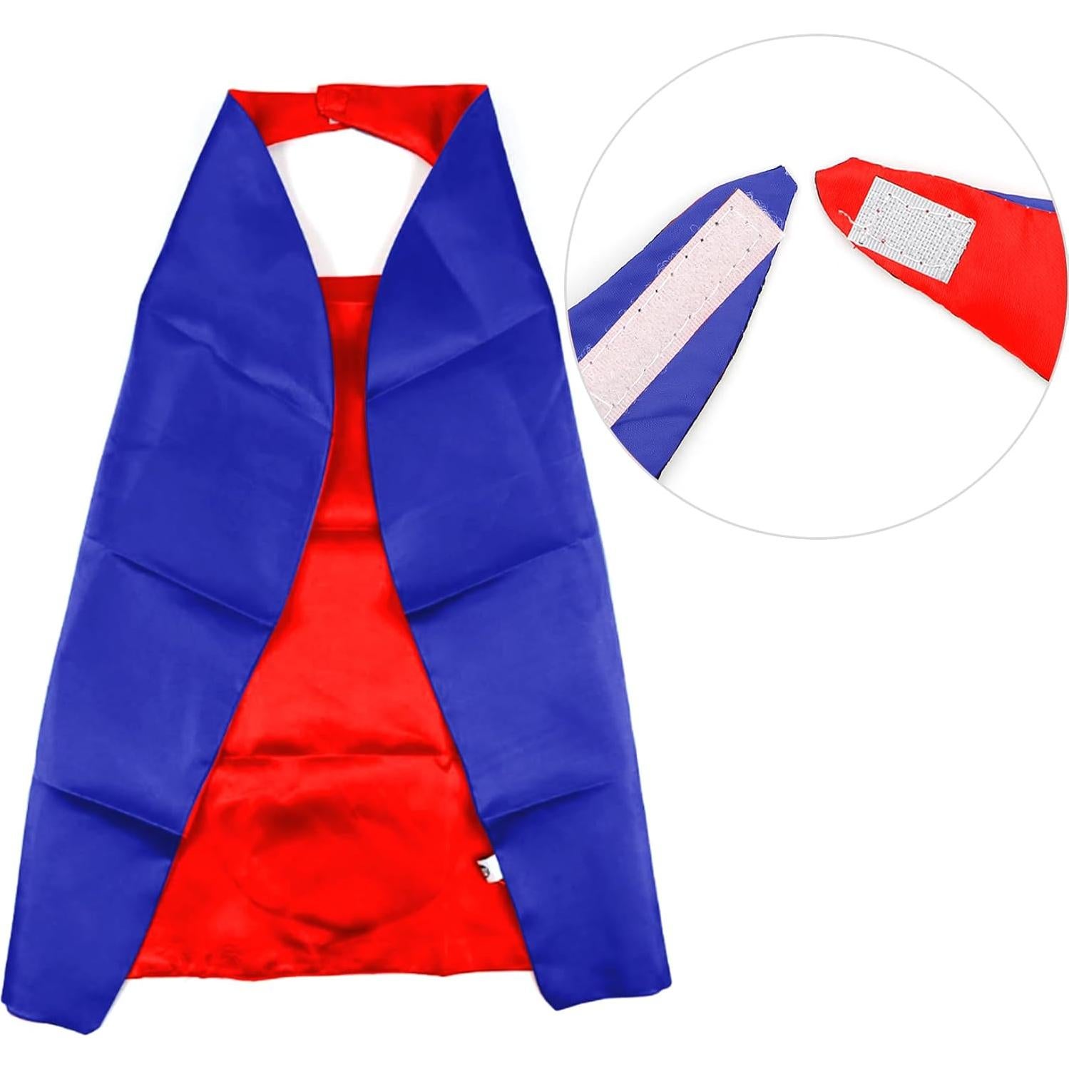 Capa de Superhéroe para Niños Mizzuco con Máscara 2 Piezas