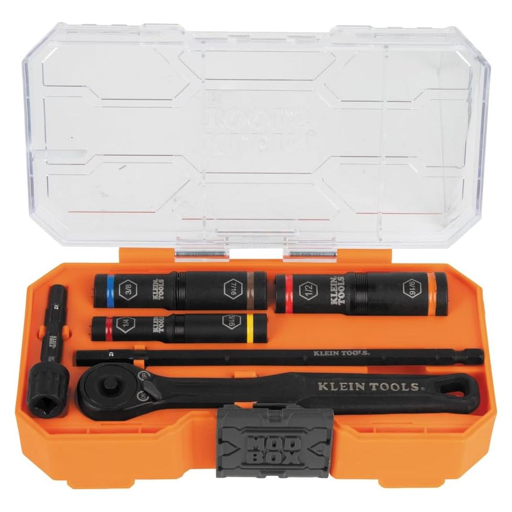 Juego de Enchufes de Impacto Klein Tools 65238 KNECT 7 Piezas