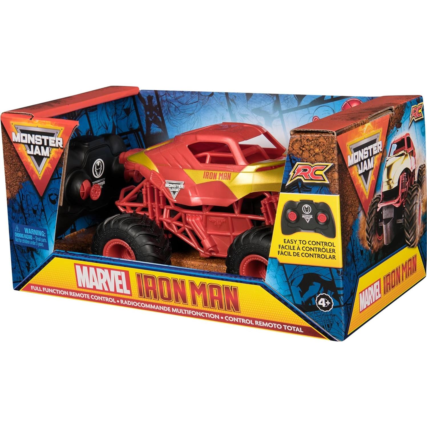 Monster Truck RC Iron Man Spin Master 1:24 para Niños