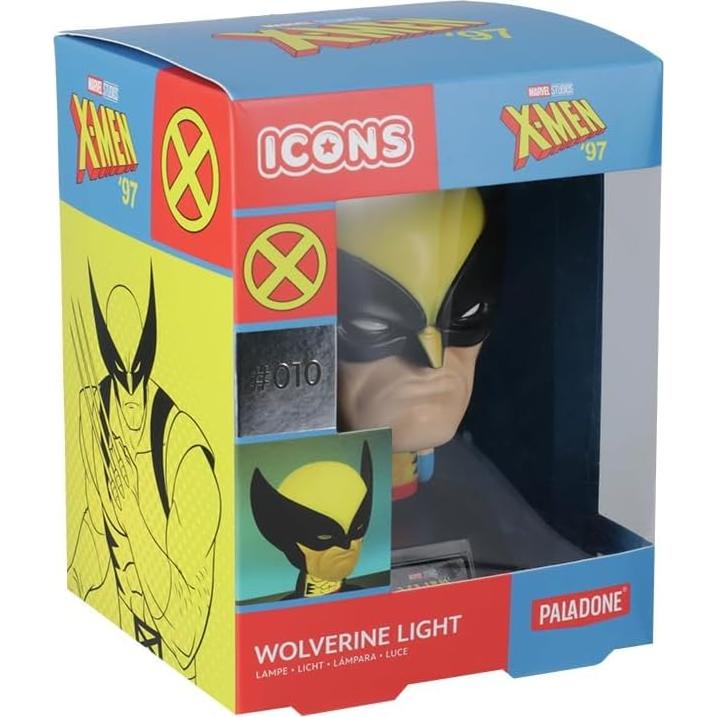 Luz Icono Wolverine Paladone 11 cm Multicolor Decorativa