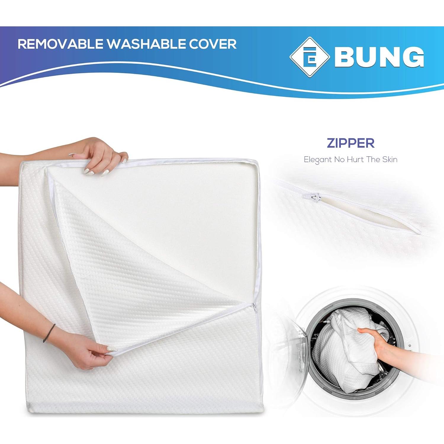 Cojín Elevador de Piernas Ebung Espuma Viscoelástica 61x53 cm