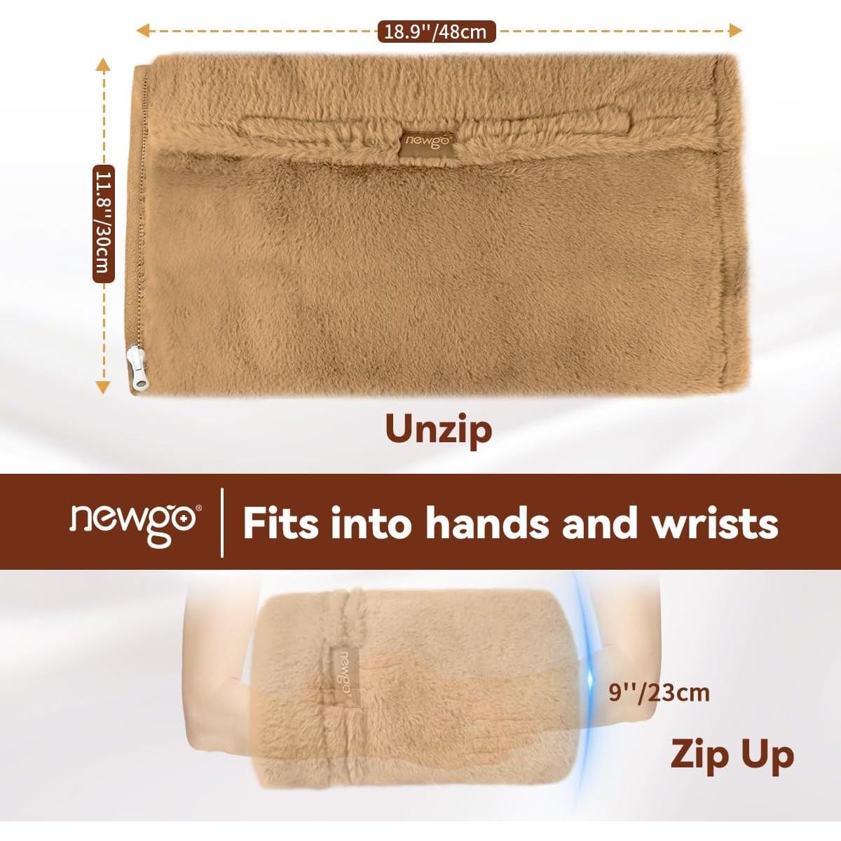 Calentadores de Manos Microondas NEWGO - Terapia Térmica Marrón