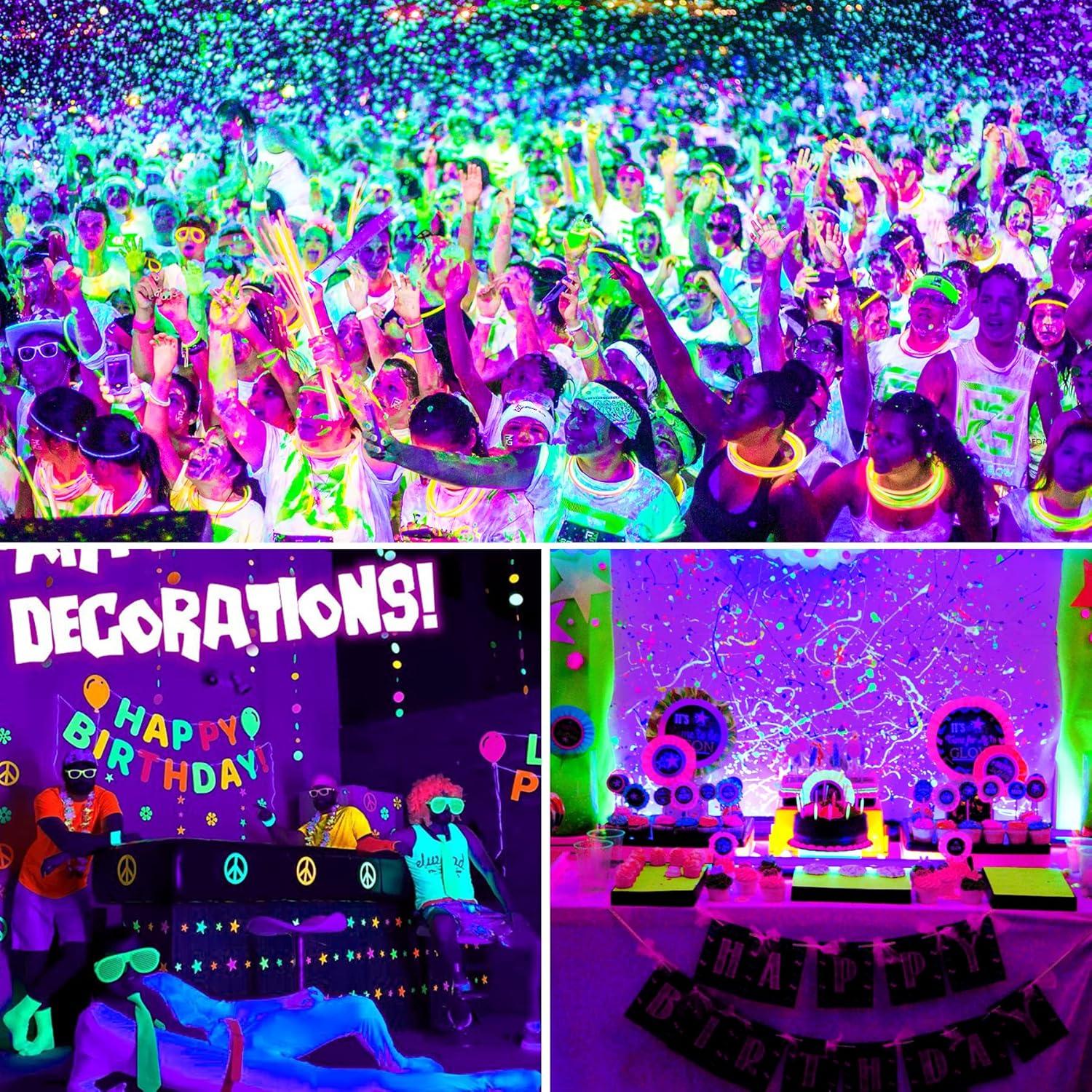 Luz Negra LED Portátil Recargable CREPOW 400nm 5000mAh