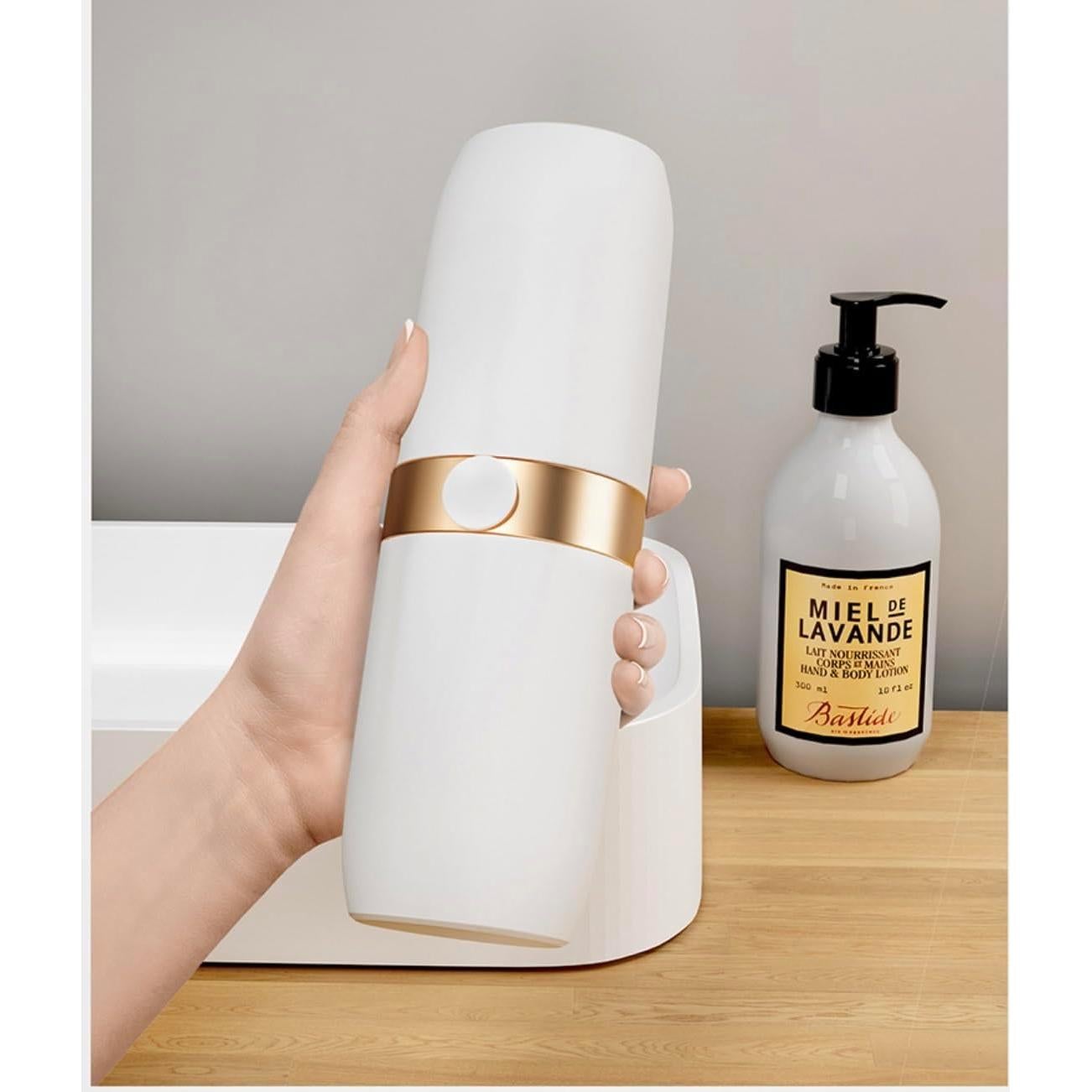 Contenedor de Cepillo de Dientes de Viaje QWDVKZQ Hebilla Dorada