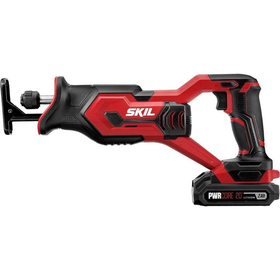 SKIL Kit de 4 Herramientas 20V: Taladro, Sierras y Faro LED