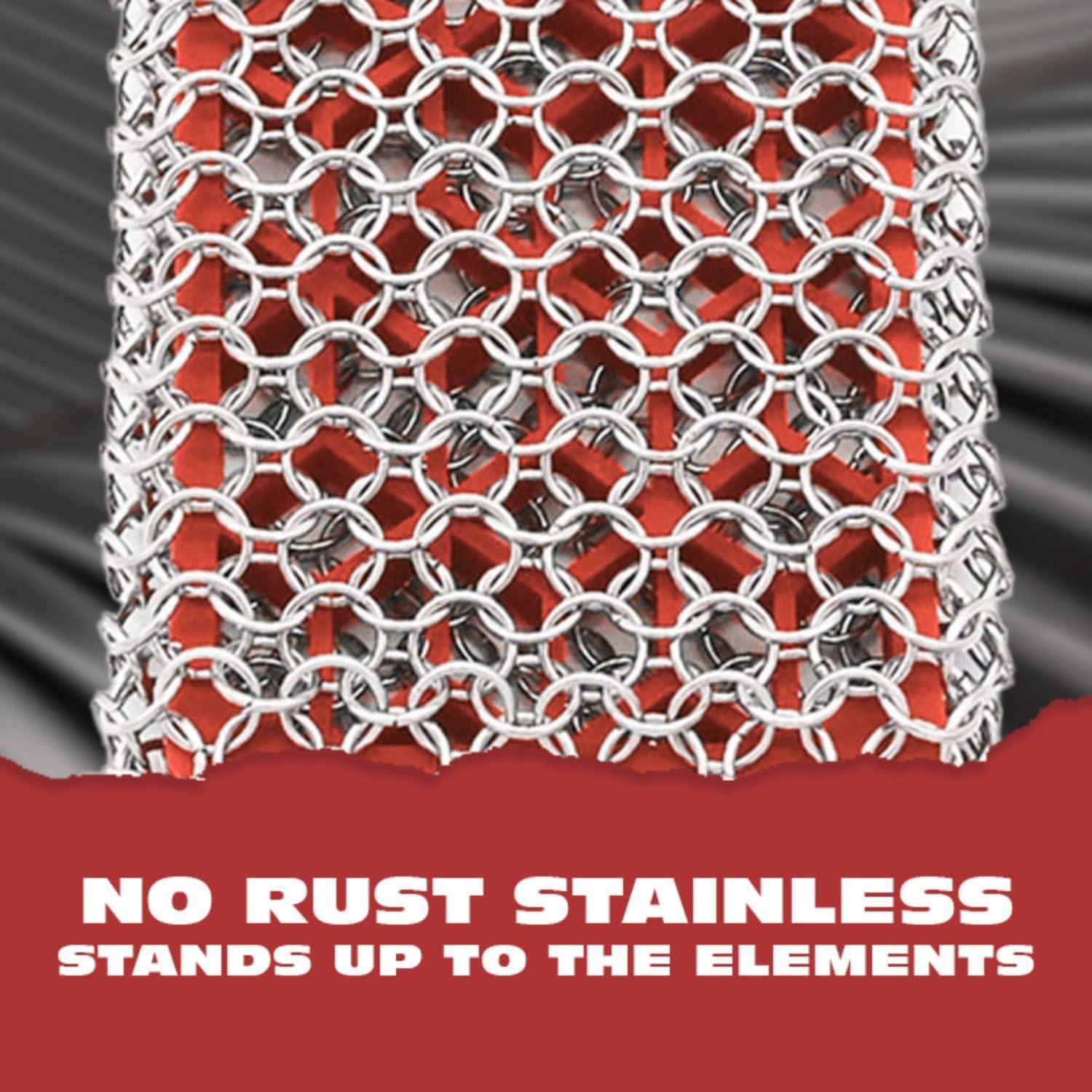 Estropajo de Hierro Fundido Knapp Made con Silicona 12.7cm