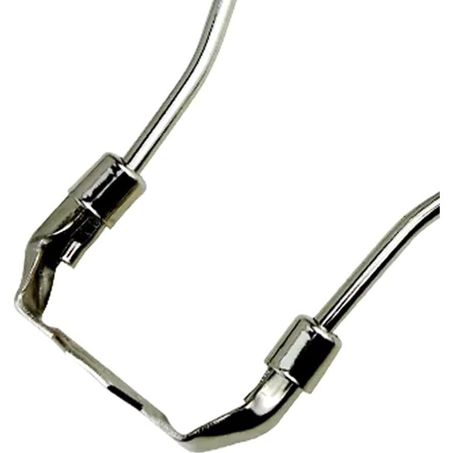 Soporte de lámpara JNXQWE 25,4 cm níquel desmontable