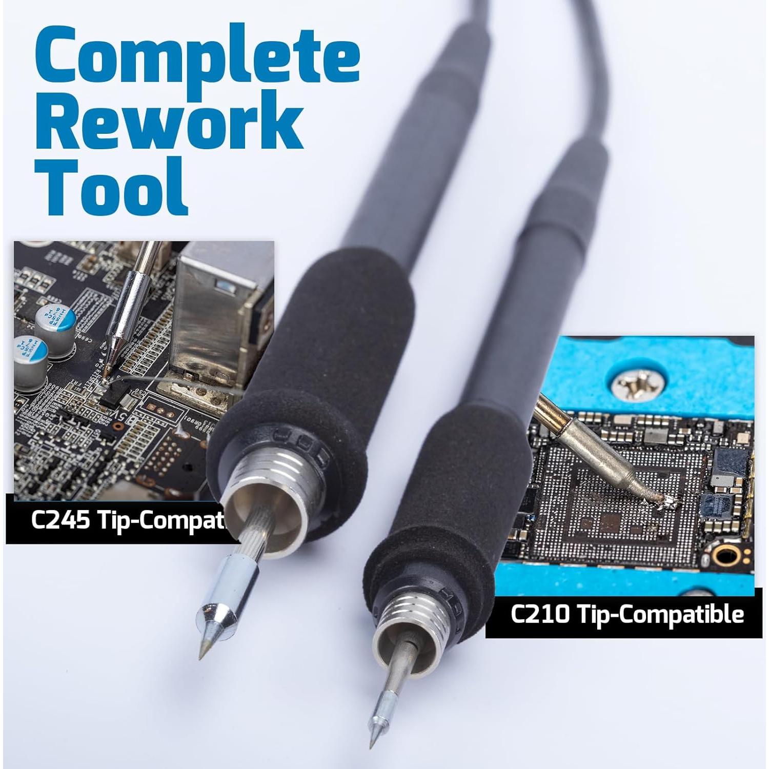 Estación de Soldadura WEP 982D con Calibración Automática