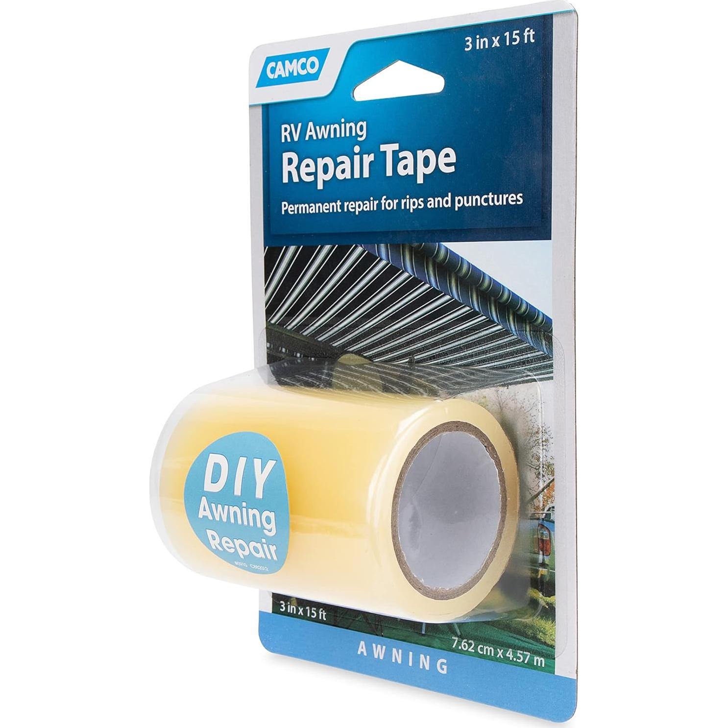Cinta de Reparación Camco 42613 7.62 cm x 4.57 m Toldos