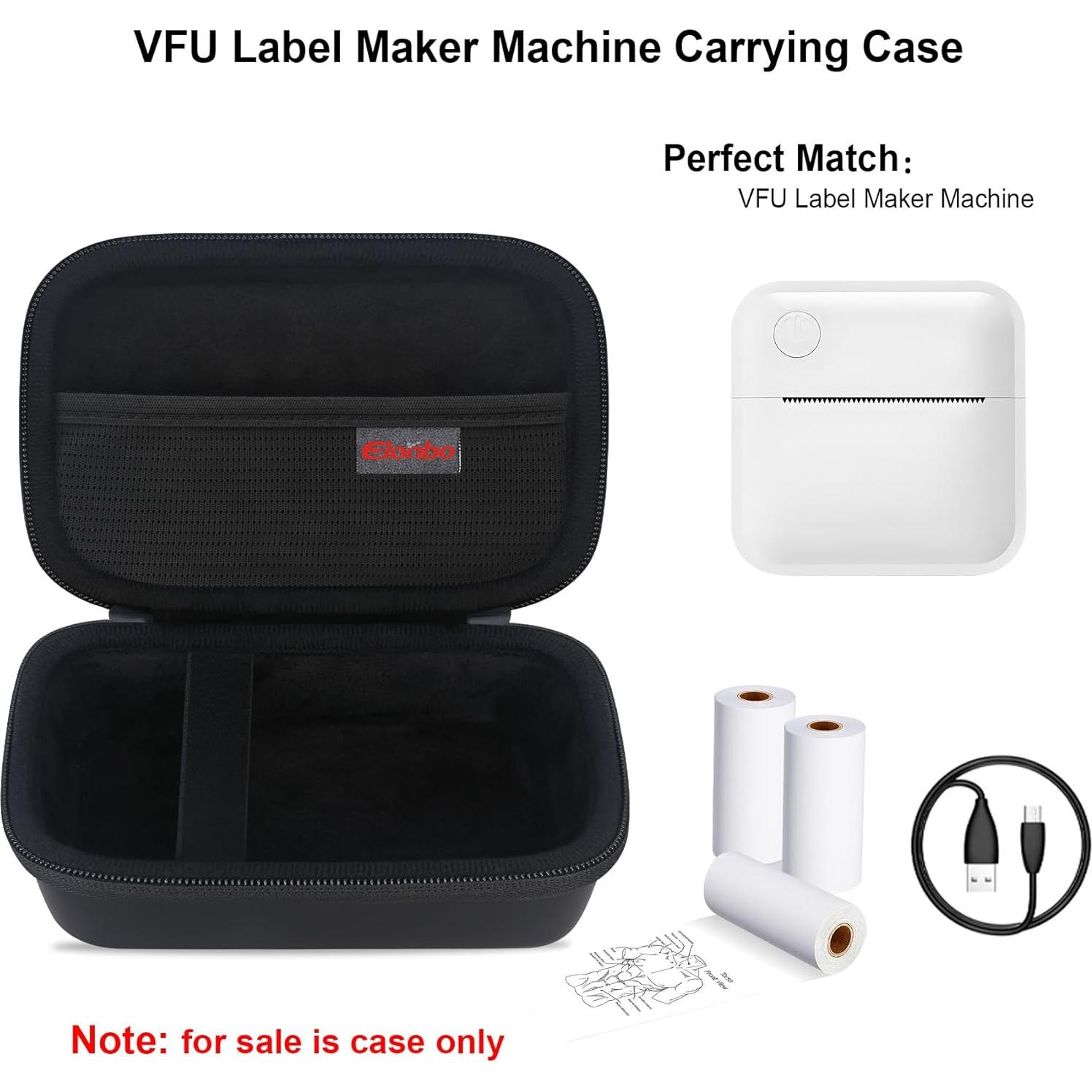 Funda de Transporte Elonbo para Máquina Etiquetadora Joysea OP1 - Negra