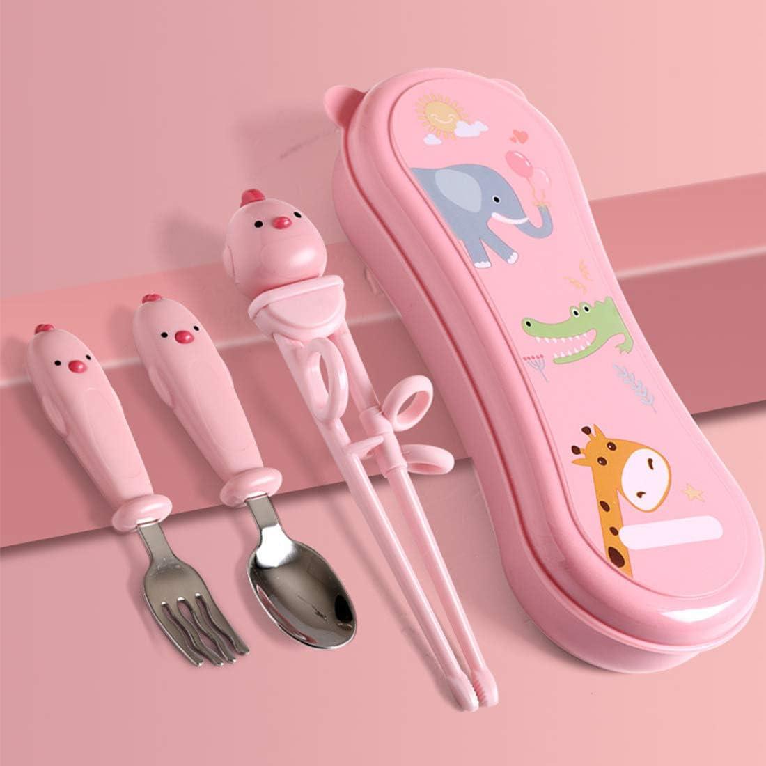 Juego de Palillos de Entrenamiento Mannice Rosa - 4 Piezas