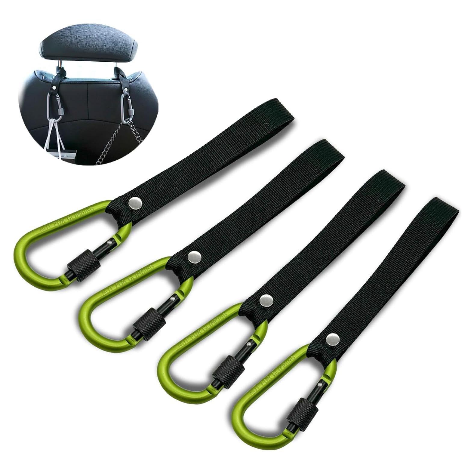 Gancho organizador para reposacabezas de coche ECOSHIRE Verde