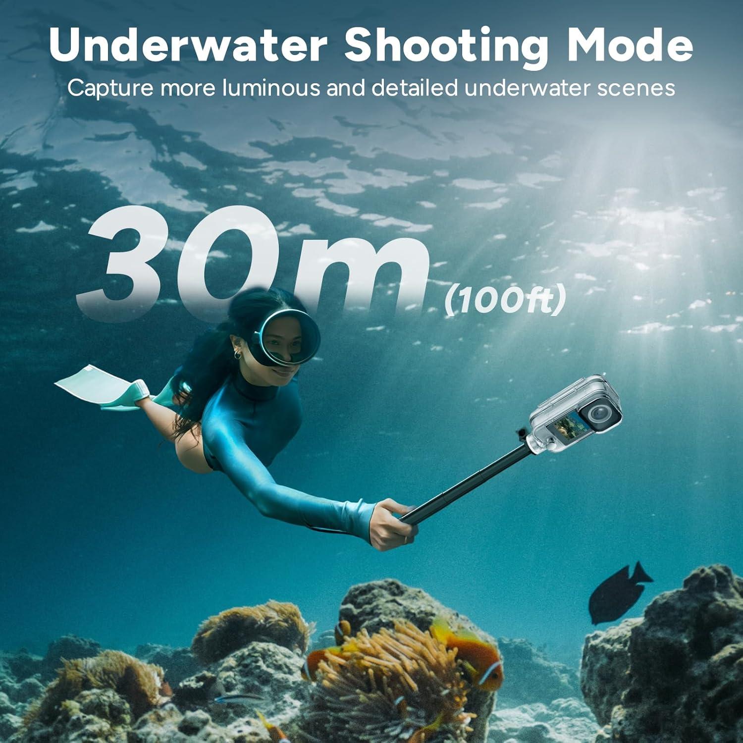 Cámara de acción SJCAM C300 4K, 20MP, resistente al agua