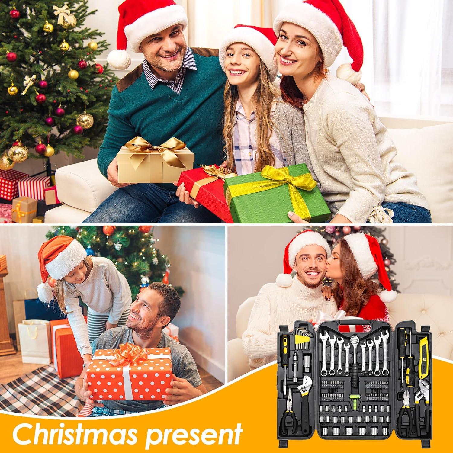 Juego de Herramientas 95 Piezas TLGREEN Caja Portátil Amarillo