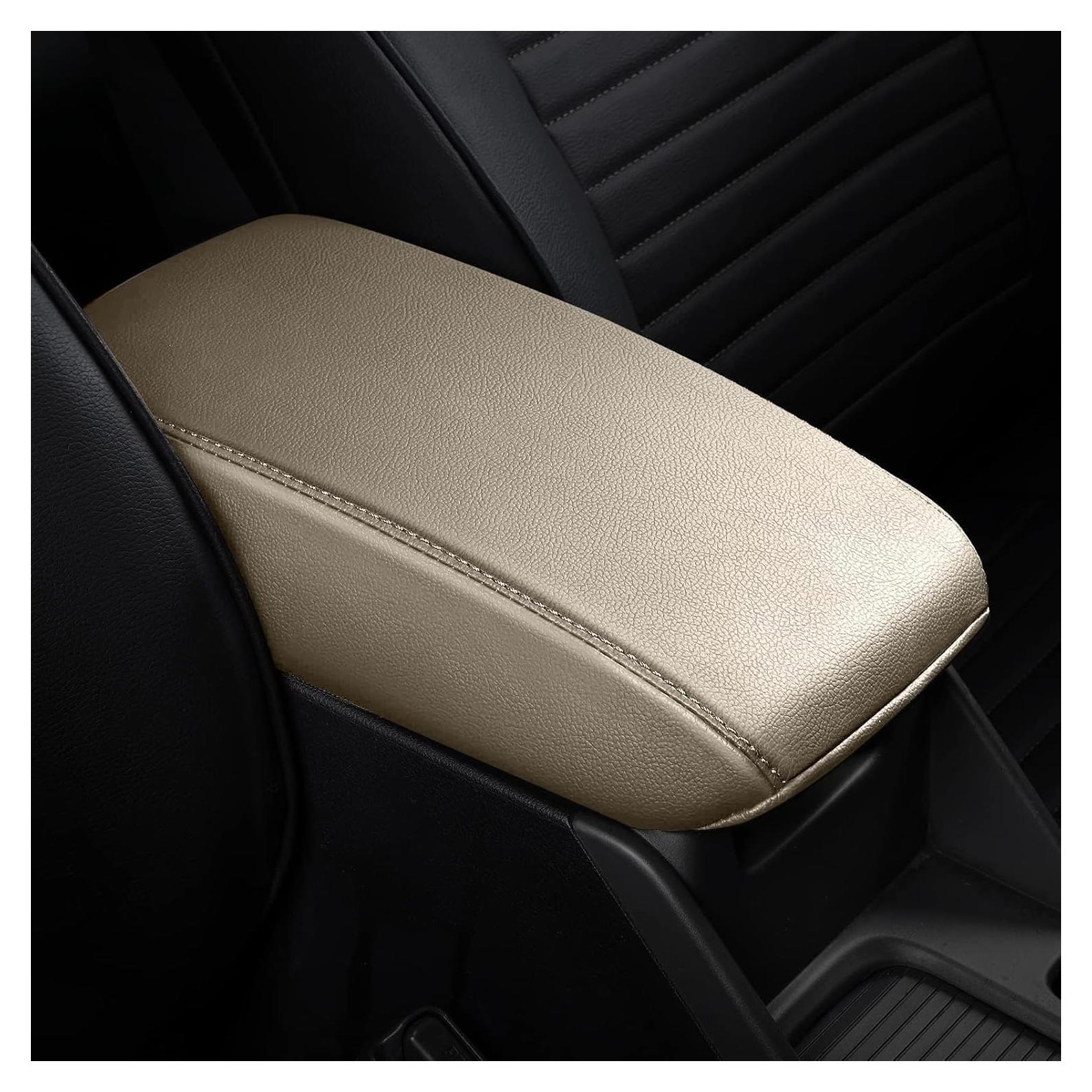 Cubierta de Reposabrazos AOMSAZTO Beige para Toyota RAV4 2013-2018