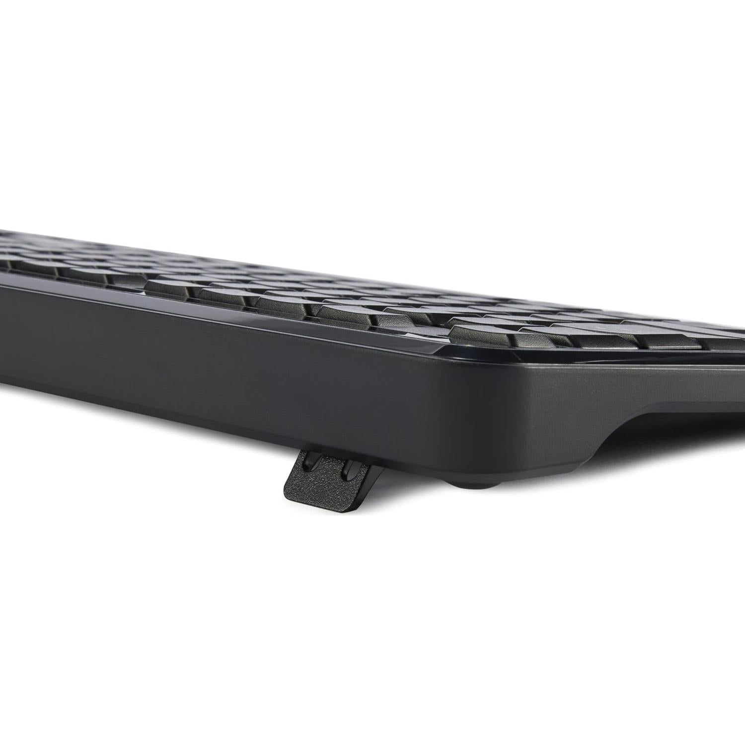 Combo Teclado y Ratón Inalámbrico Amazon Basics US QWERTY Negro