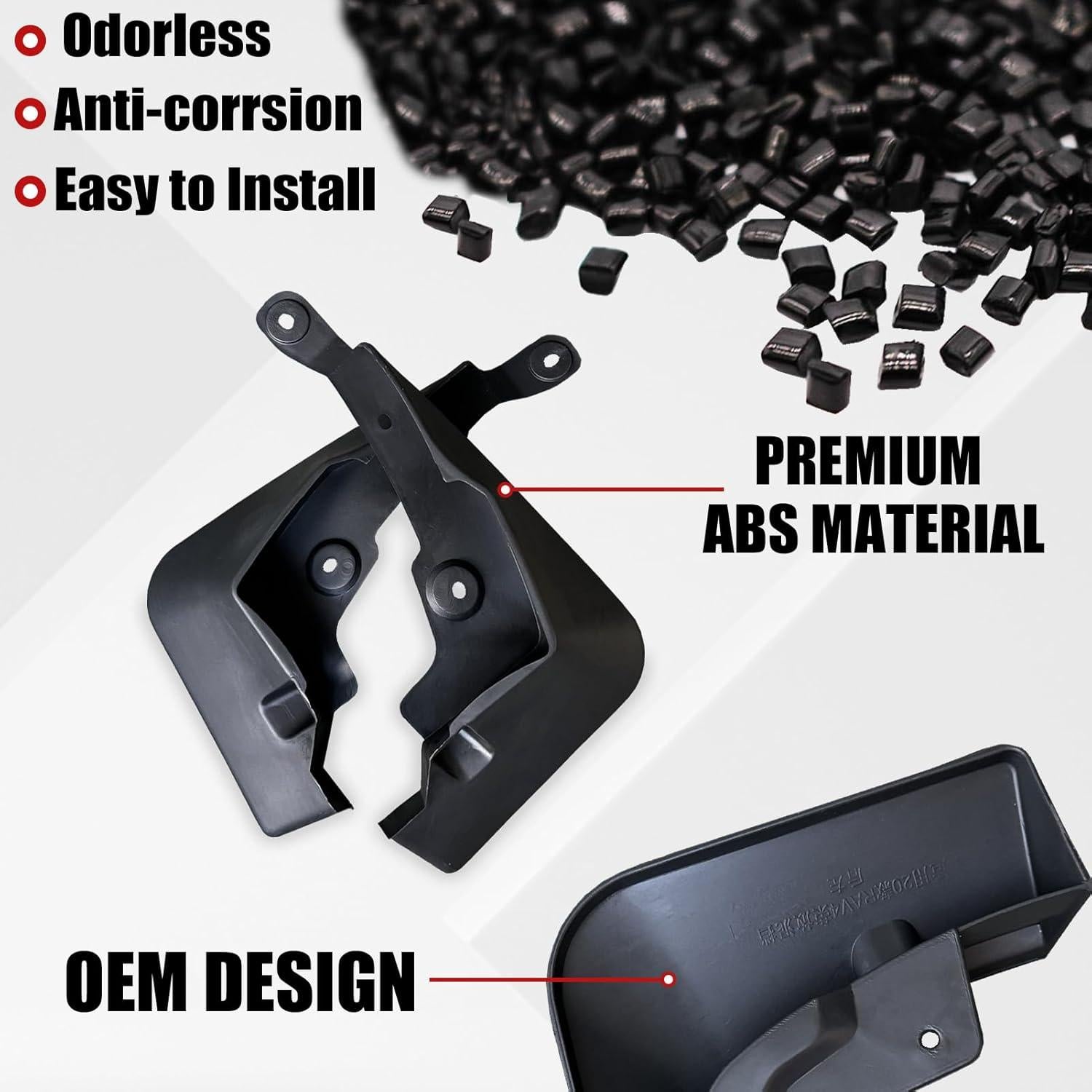 Guardabarros KEAIDAP para Toyota RAV4 2019-2024 Sin Perforación