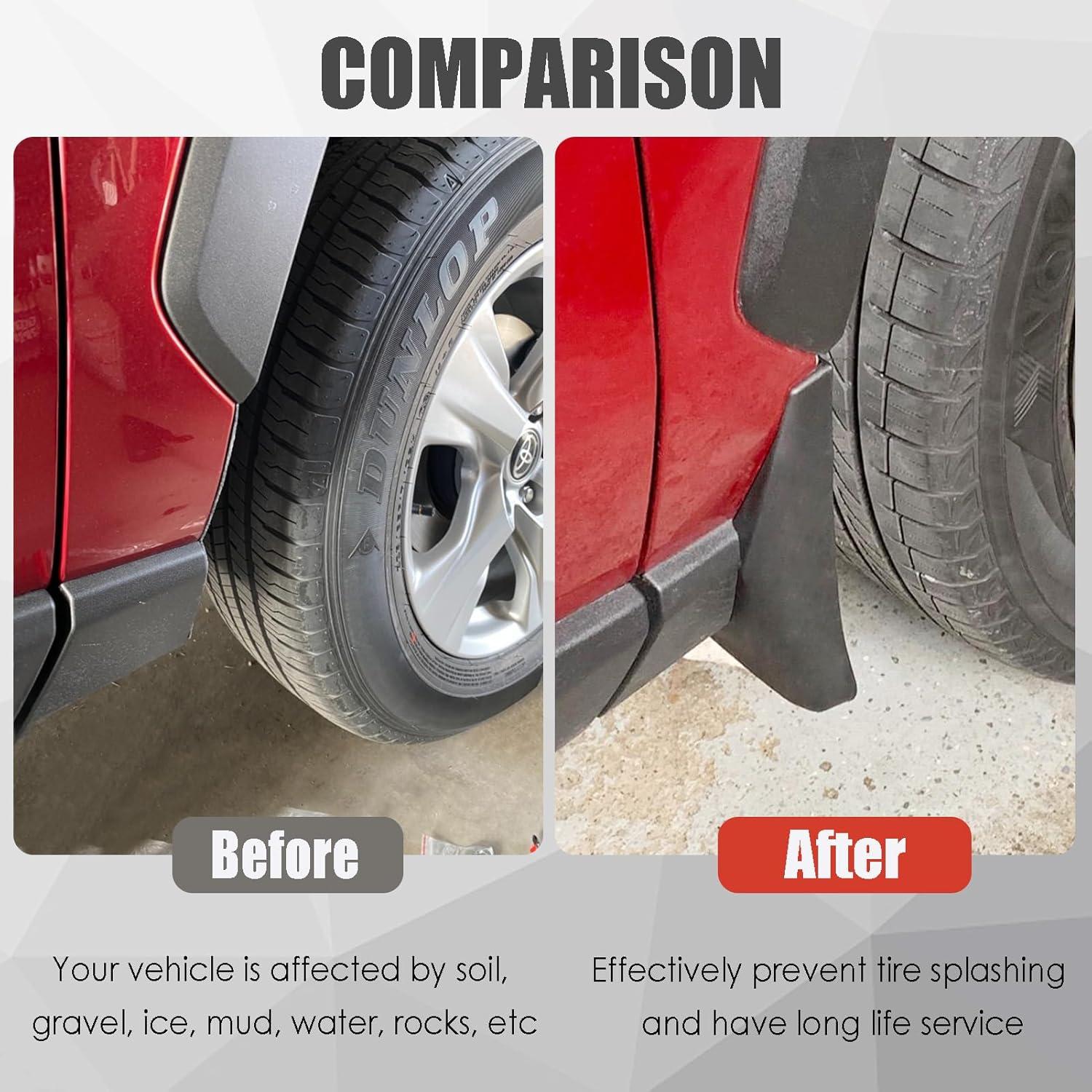 Guardabarros KEAIDAP para Toyota RAV4 2019-2024 Sin Perforación