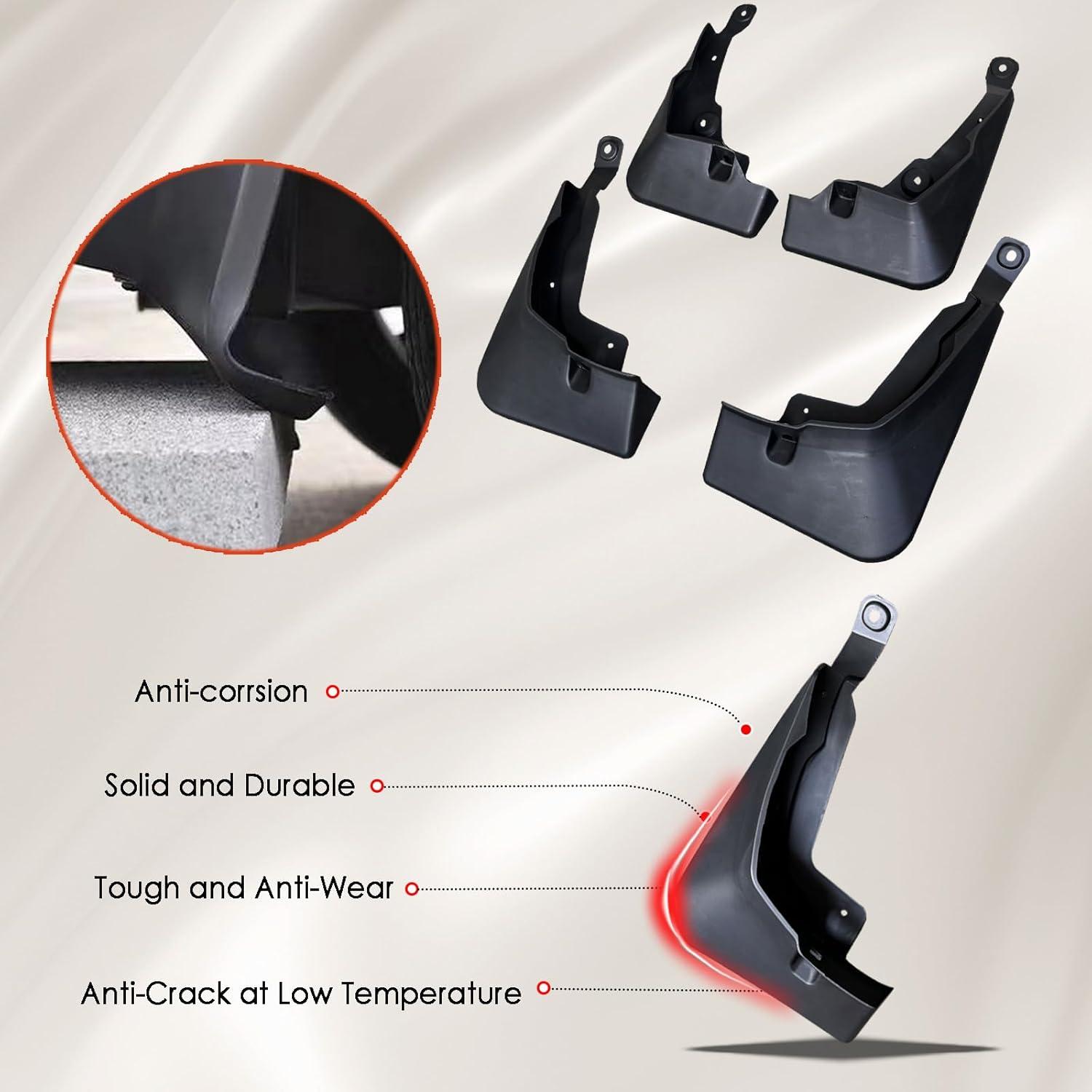 Guardabarros KEAIDAP para Toyota RAV4 2019-2024 Sin Perforación