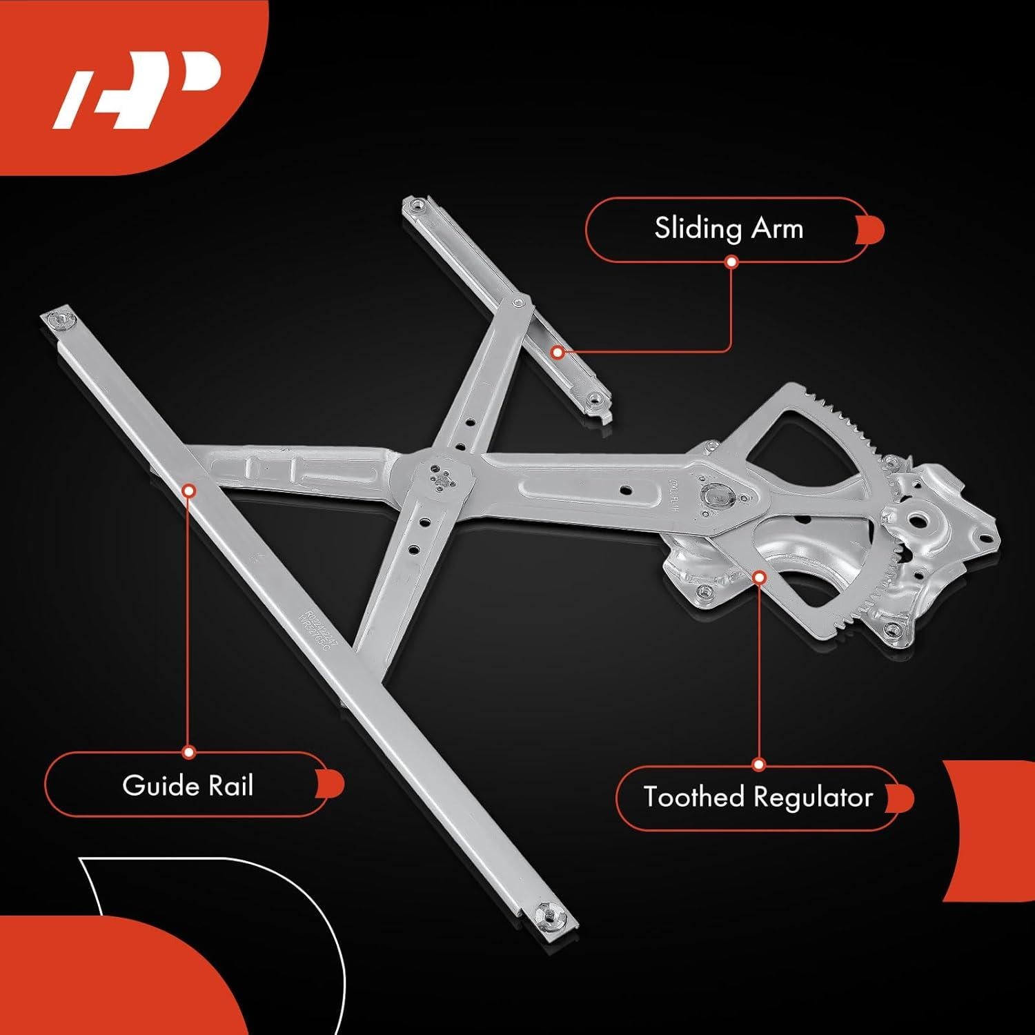 Regulador de Ventana Eléctrico A-Premium Lado Izquierdo Scion xB, Corolla