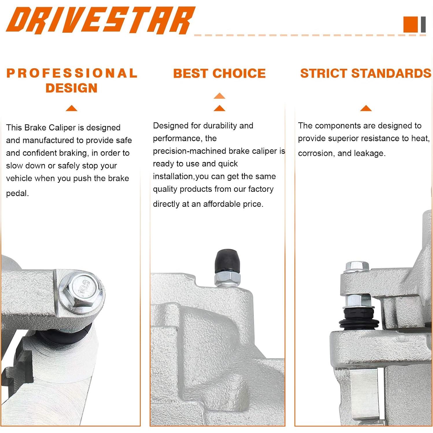Caliper de Freno Frontal DRIVESTAR 18B5044 18B5045 para Jeep y Dodge