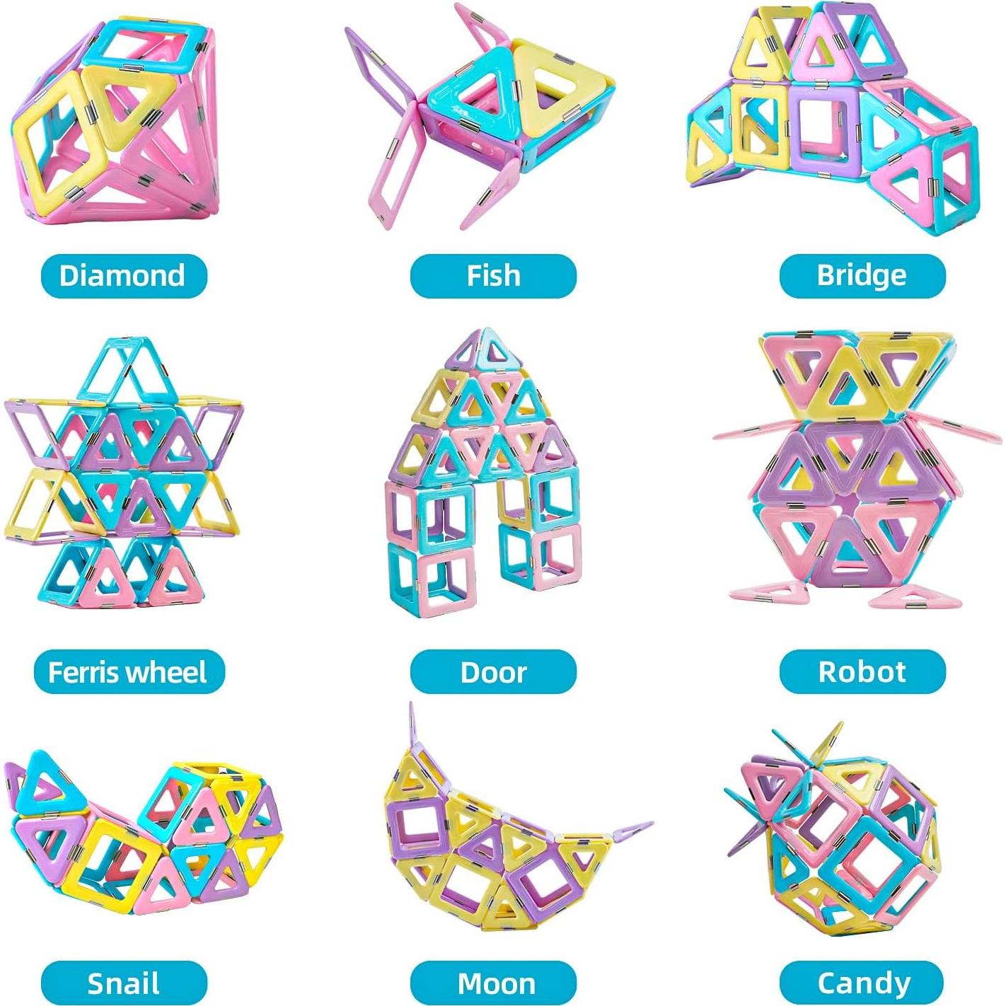 Juego de Azulejos Magnéticos TOKBLOK 40 Piezas para Niños 3+