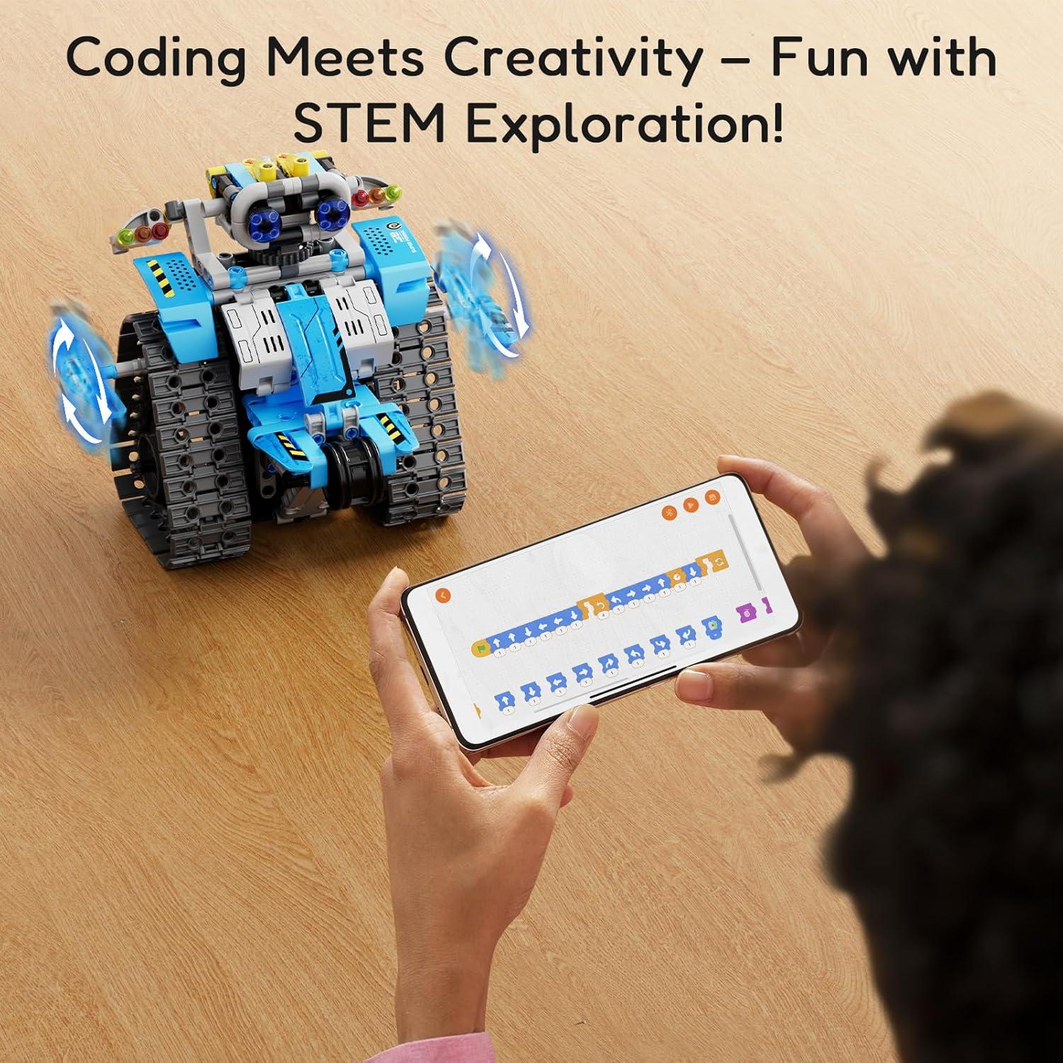 Kit de Robots Mibido 5en1 Control Remoto y App STEM