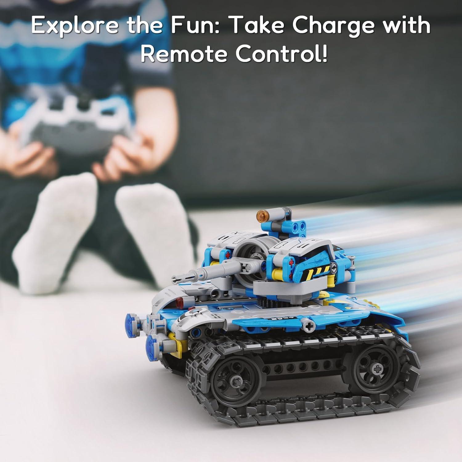 Kit de Robots Mibido 5en1 Control Remoto y App STEM