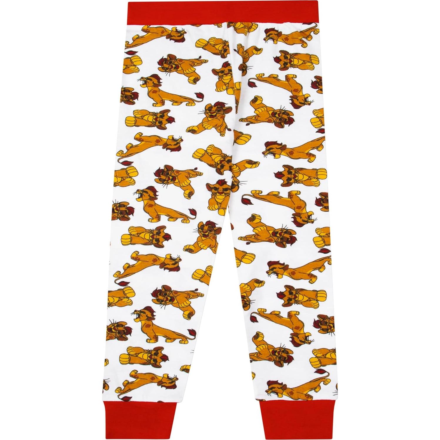 Pijamas de Disney El Rey León para Niños Kion 100% Algodón