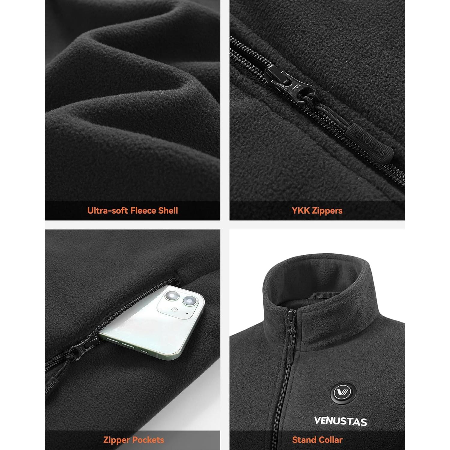 Chaqueta Térmica Venustas para Hombre con Batería 5000mAh