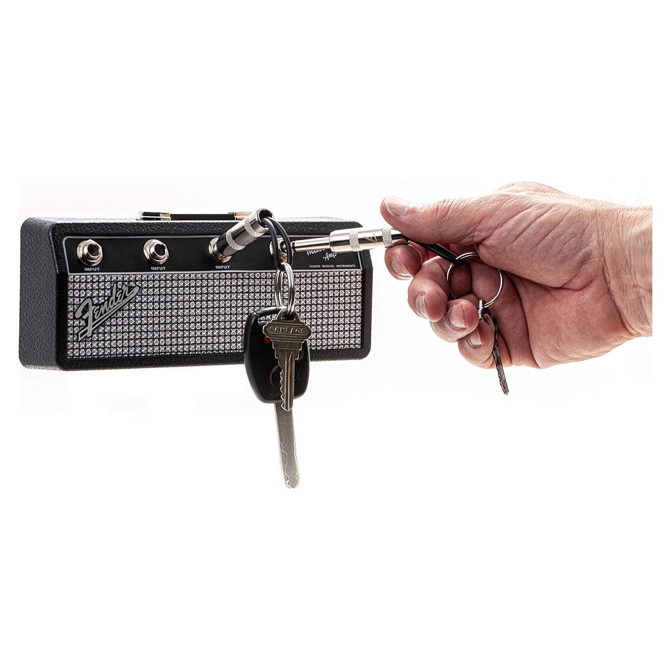Soporte de Llaves Fender Pluginz con 4 Llaveros y Montaje